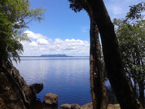 lake water body landscape