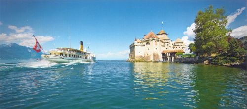 lake chillon switzerland