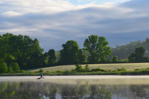 lake fisherman water