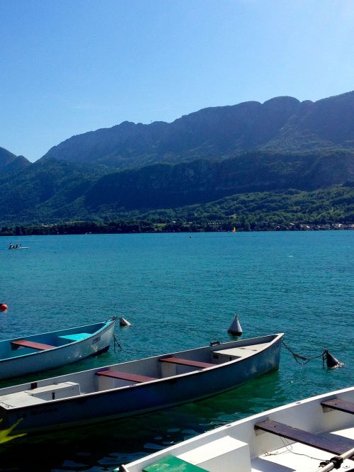 lake annecy boat