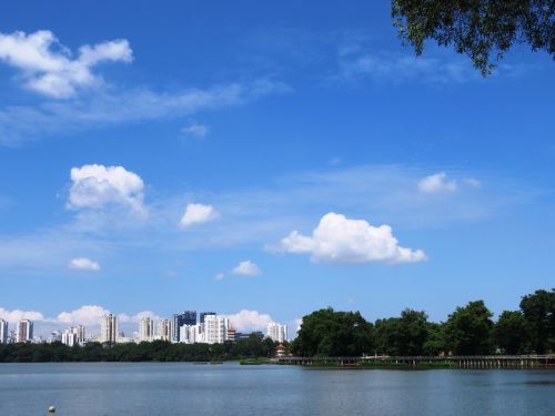 lake sky water