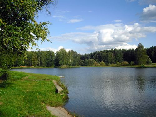 lake pond landscape