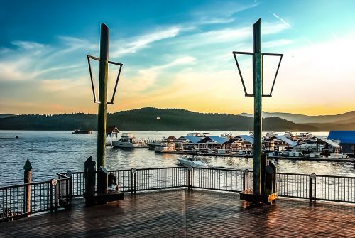 lake boat dock