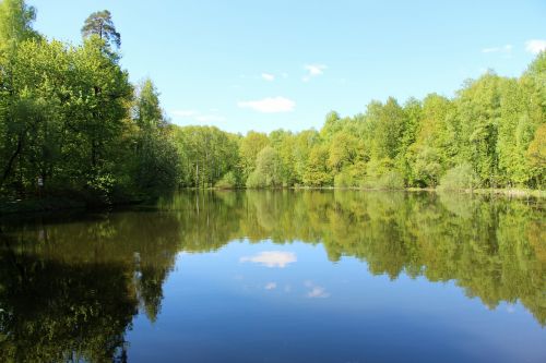 lake nature landscape