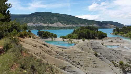 lake pyrenees turquoise