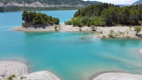 lake reservoir turquoise