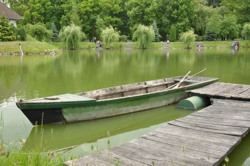 lake boat pier