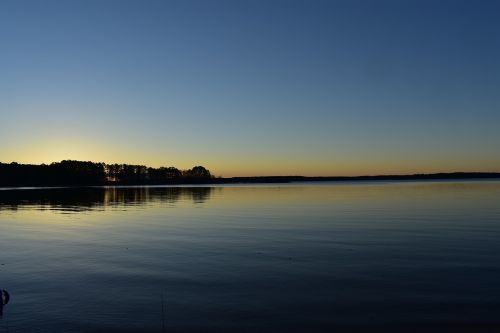 lake water sky