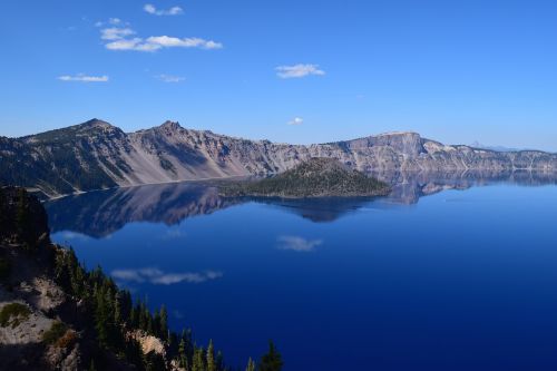 lake blue water