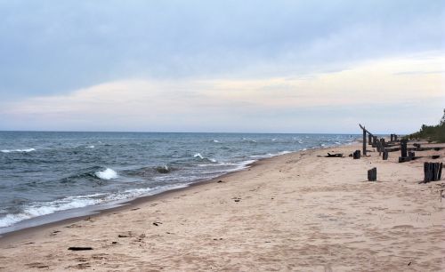 lake sand beach