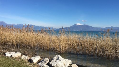 lake winter nature