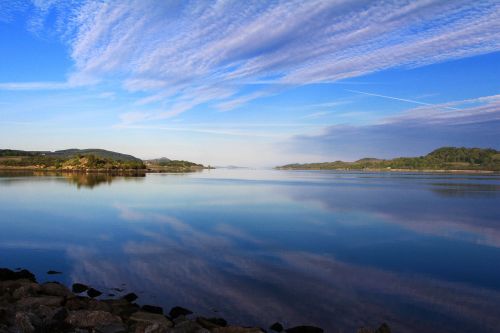 lake sea sky