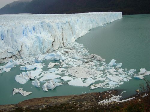 lake defrost glacier