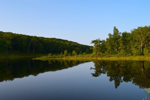 lake reflection park