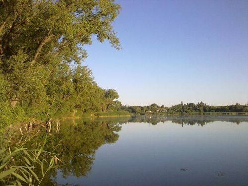 lake landscape beach