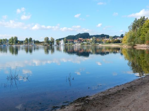 lake nature landscape