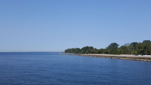 lake nature summer