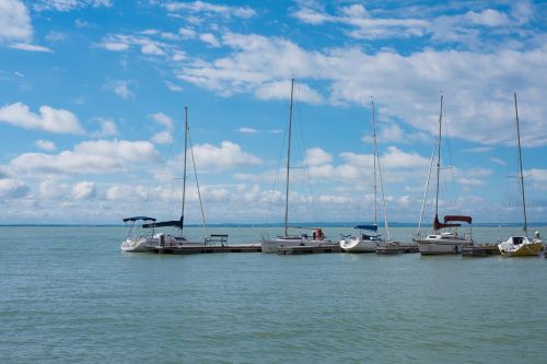 lake lake balaton ship