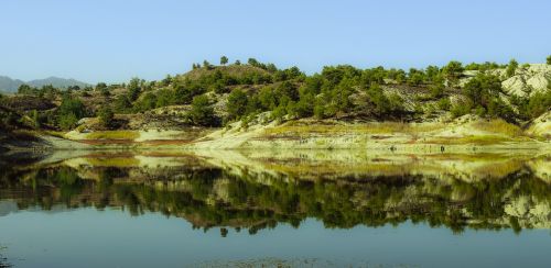 lake landscape mountains