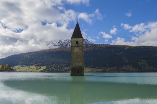 lake steeple south tyrol