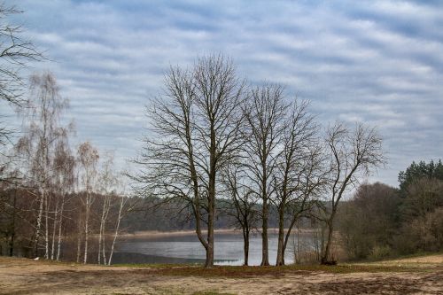 lake nature water