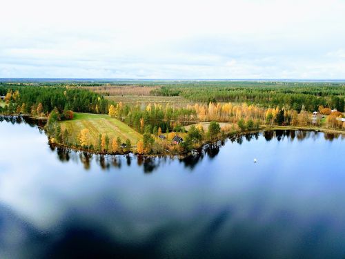 lake beach landscape