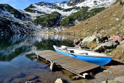 lake water bergsee