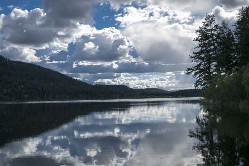 lake landscape mountain