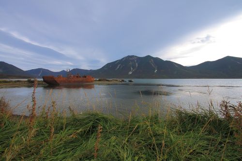 lake water mountain