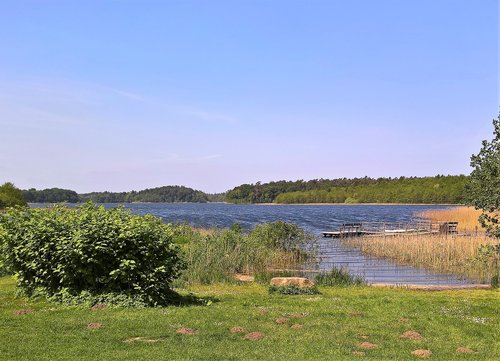 lake  schaalsee  landscape