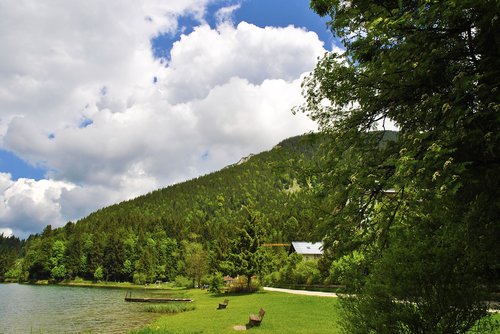 lake  mountain  landscape