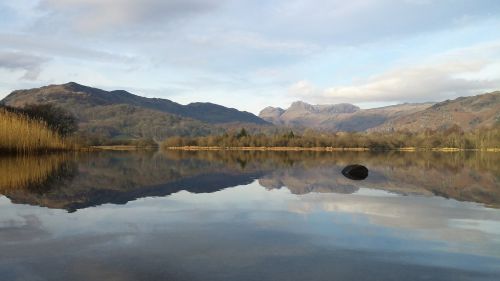 lake lake district landscape