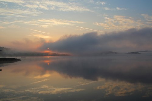 lake  water  morgenstimmung