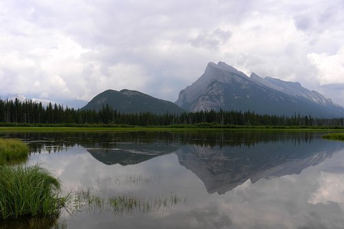 lake  water mist  scenery