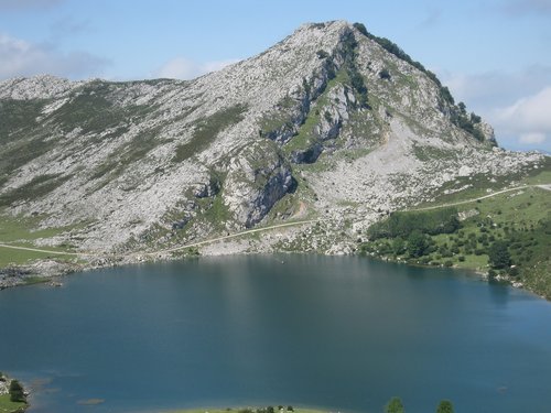 lake  mountain  sky