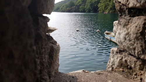 lake  glimpse  nature