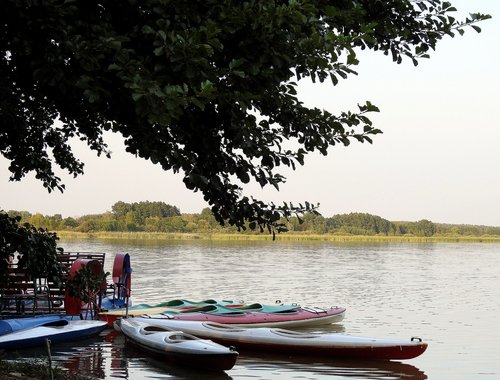 lake  summer  kayaks