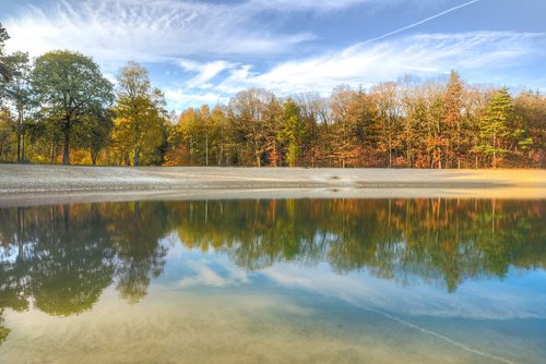 lake  reflection  autumn