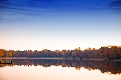 lake  autumn  landscape