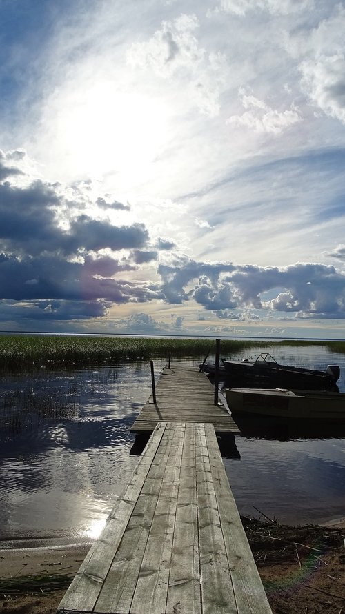 lake  north  summer