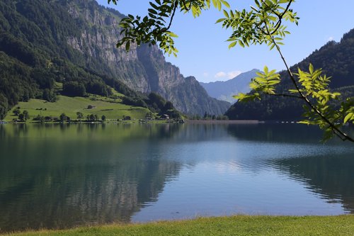 lake  klöntal  summer