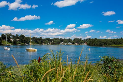 lake  boat  summer