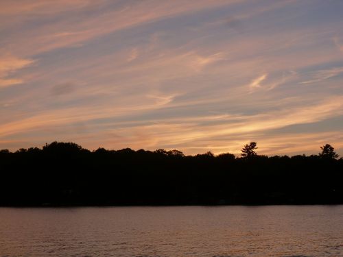 lake forest clouds