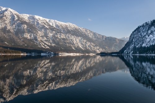 lake  mountains  nature