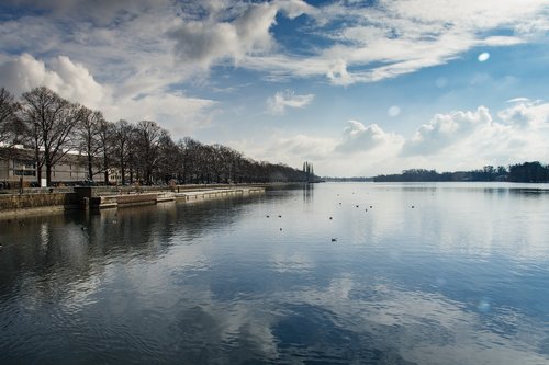 lake  hanover  lake maschsee