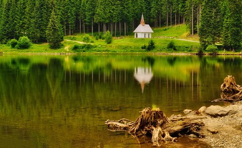 lake  nature  landscape