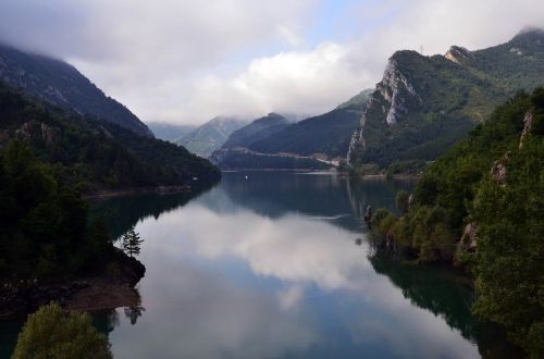 lake landscape mountain