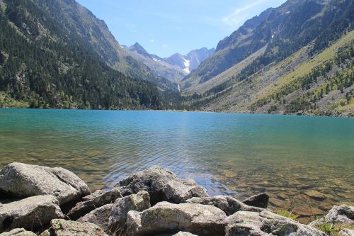 lake mountain summer