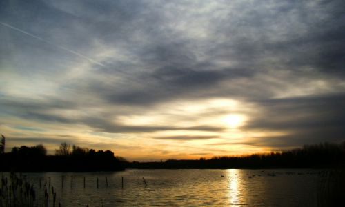 lake natural landscape