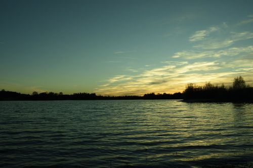 lake water evening